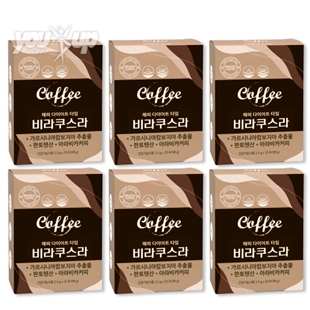 楽痩せスラッとコーヒー(NEW)(6箱セット)
