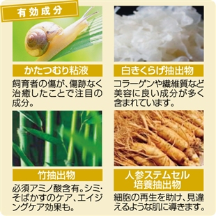 【かたつむり粘液オールインワン化粧水2個セット】